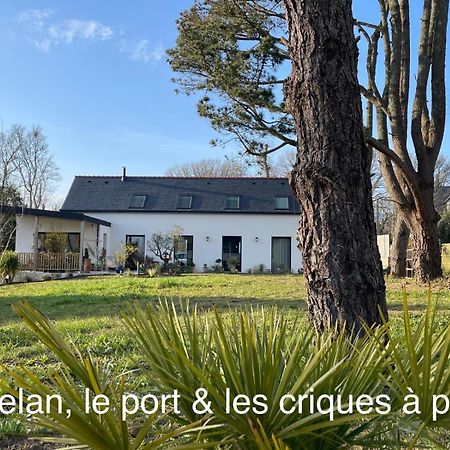 Ty Glazu Doelan Espace 60M2, Port& Criques A Pied, 2 Chambres Privees Au 1Er Etage, Sdb, Wc Separe Clohars-Carnoet Екстер'єр фото