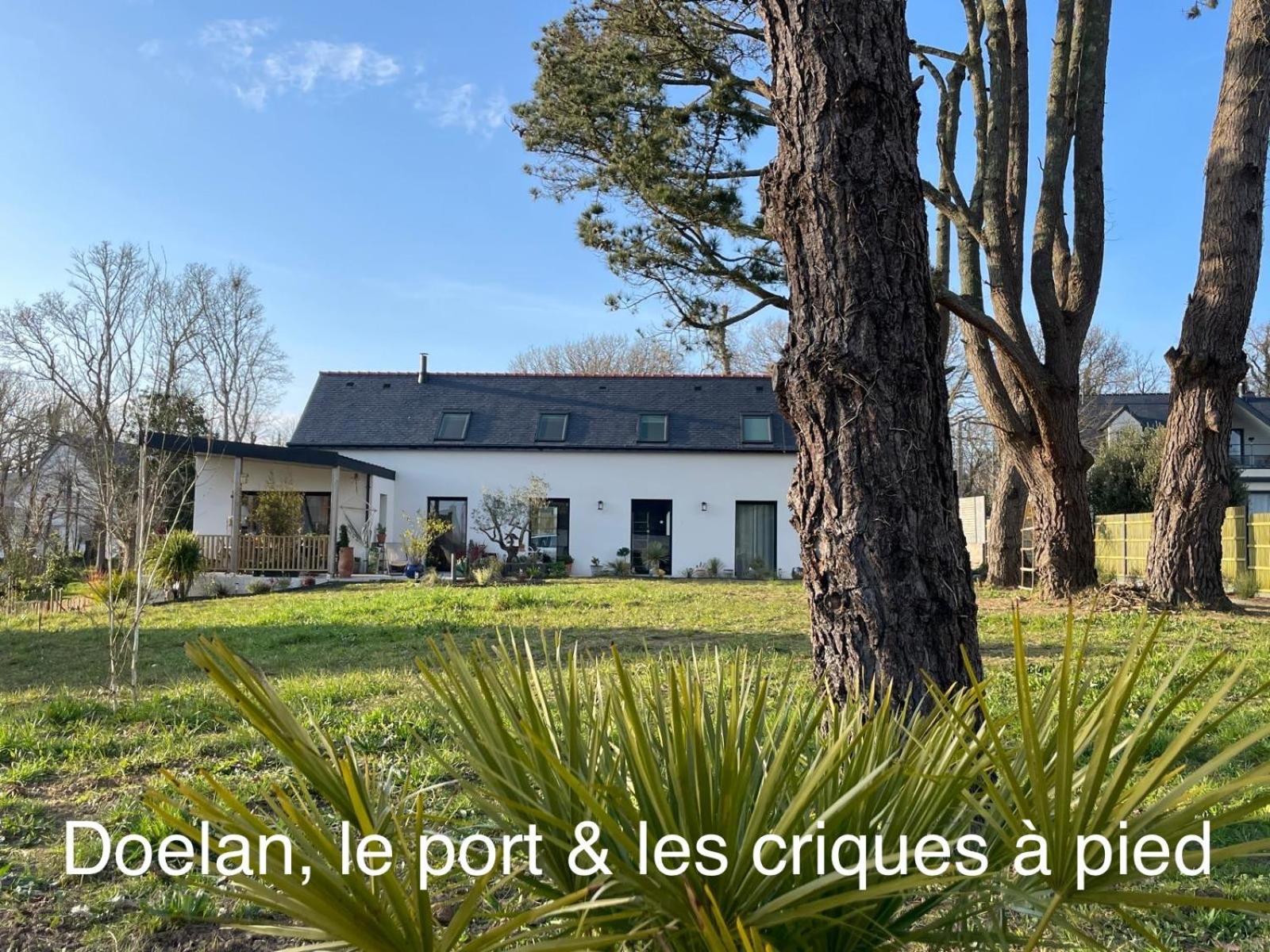 Ty Glazu Doelan Espace 60M2, Port& Criques A Pied, 2 Chambres Privees Au 1Er Etage, Sdb, Wc Separe Clohars-Carnoet Екстер'єр фото