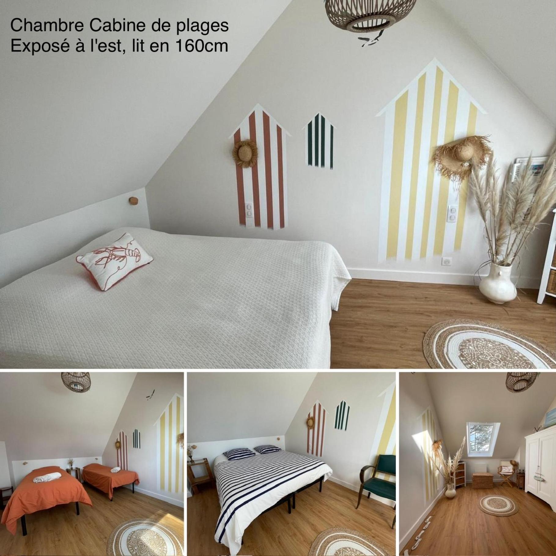 Ty Glazu Doelan Espace 60M2, Port& Criques A Pied, 2 Chambres Privees Au 1Er Etage, Sdb, Wc Separe Clohars-Carnoet Екстер'єр фото